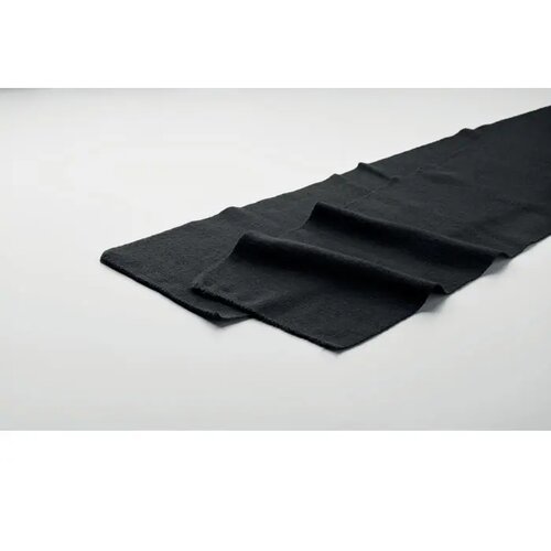 Sjaal van rpet polyester Rafy zwart