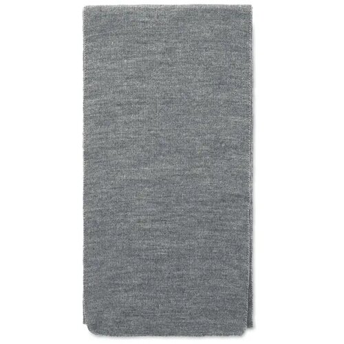 Sjaal van rpet polyester Rafy wit/grijs