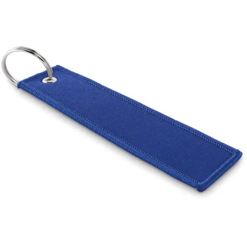 Sleutelhanger "remove before fl Takeoff royal blauw