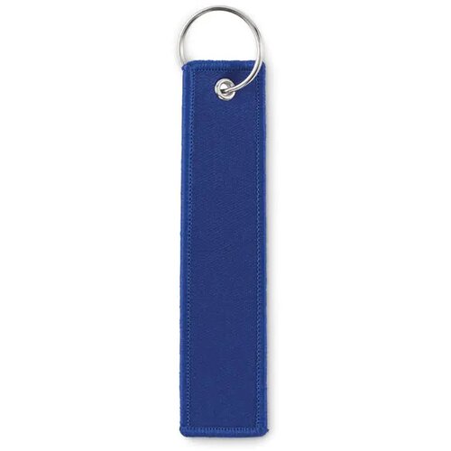 Sleutelhanger "remove before fl Takeoff royal blauw