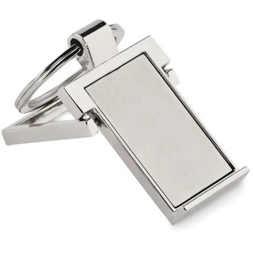 Sleutelhanger en telefoonstanda Stanrin zilver