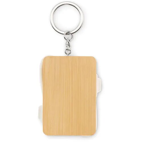 Sleutelhanger oplaadkabel Bupow hout