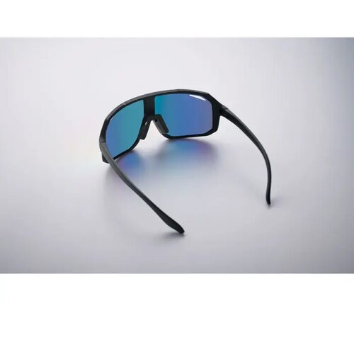 Sport zonnebril uv400 Flash blauw