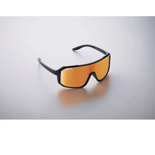 Sport zonnebril uv400 Flash oranje