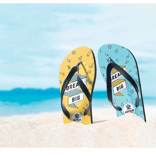 Sublimatie slippers 44-46 Do mel zwart