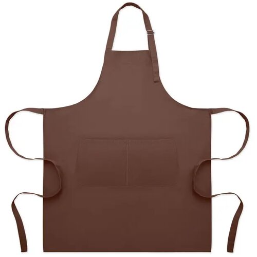 Verstelbaar keukenschort Gala chocolade