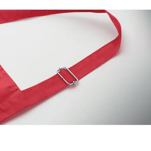 Verstelbaar keukenschort Gala rood