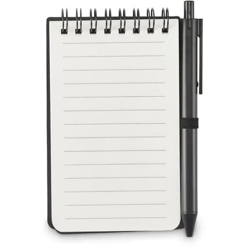 Waterafstotend notitieboekje Kit zwart