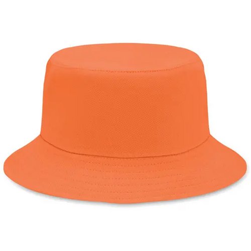 Zonne-vissershoed katoen 260g Monti oranje