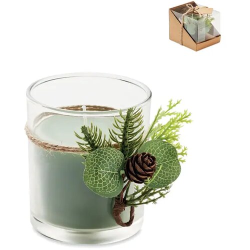 Kerst kaars Forest groen