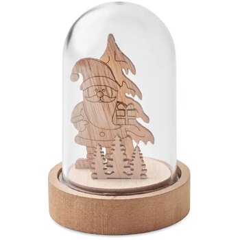 Kerst led ornament Rovani hout Kerst led ornament Rovani hout