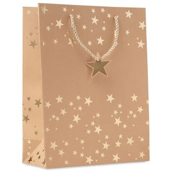 Kraftpapieren geschenkzak Sparkle goud Kraftpapieren geschenkzak Sparkle goud