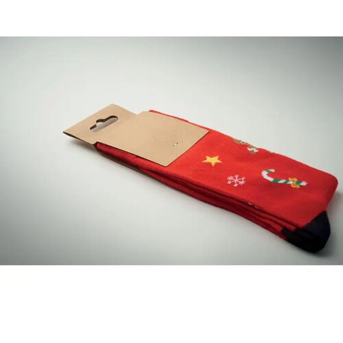 Paar kerstsokken l Soc large rood