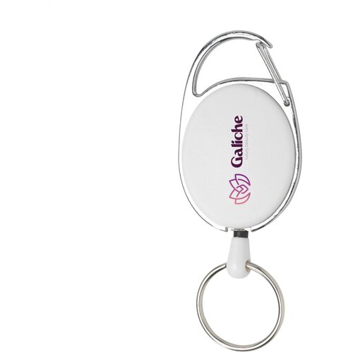 Aspen Rollerclip Keychain Wit