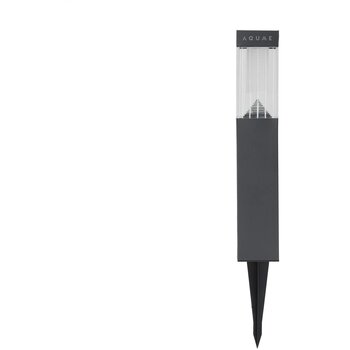 Grundig Solar Square Garden Led-Light Cool White Zwart