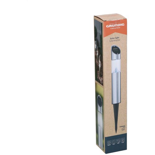 Grundig Solar Stainless Steel Garden Led-Light