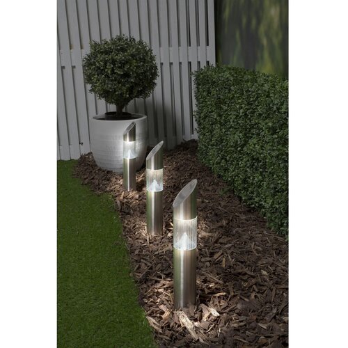 Grundig Solar Stainless Steel Garden Led-Light