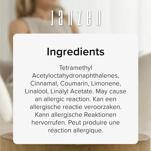 Janzen Scented Candle Black 22 Geurkaars