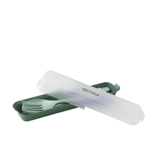 Outdoor 6-Piece Bestekset Donkergroen