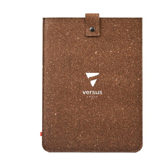 Recycled Leather Laptop Sleeve 16" Bruin