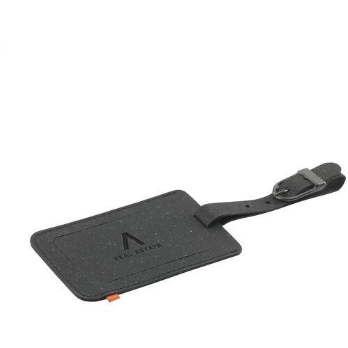 Recycled Leather Luggage Tag Bagagelabel