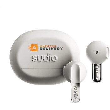 Sudio In-Ear True Wireless Earbuds N3 Oortjes Wit