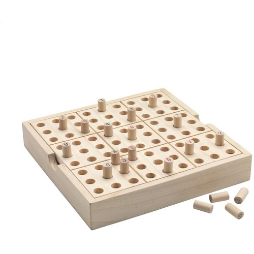 Sudoku Woodgame Houtbruin