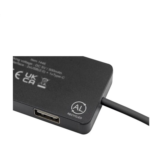 Tecco Grs Recycled Alu Usb Hub