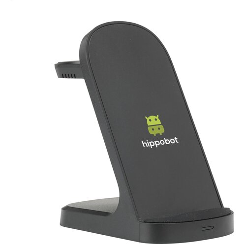 Triple-Up Rcs Recycled Abs Wireless Charger Stand Zwart