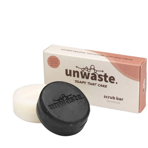 Unwaste Duopack Soap & Scrub Bar