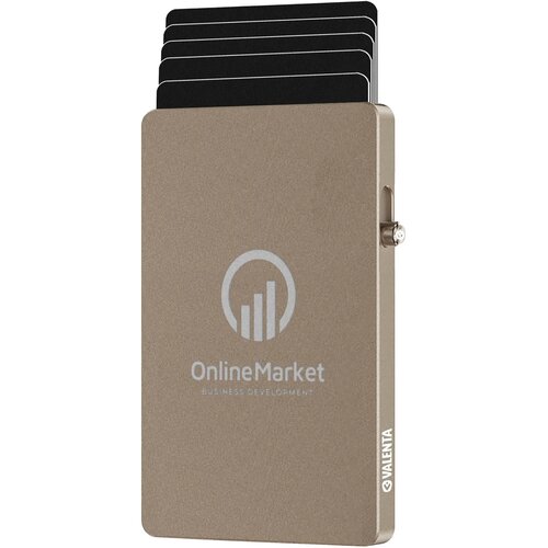 Valenta Cardprotector Aluminium Magsafe Titanium