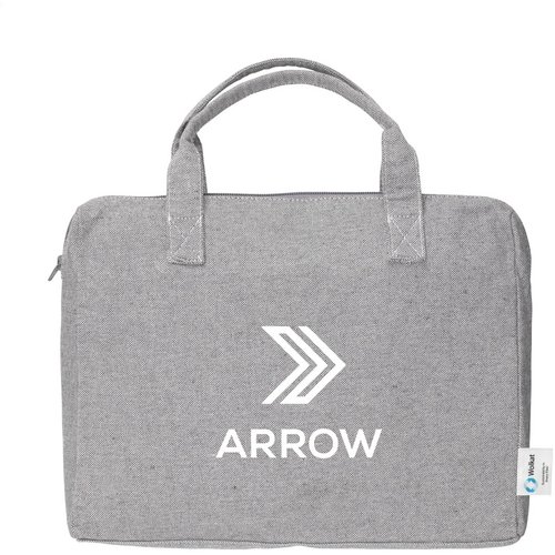 Wolkat Casablanca 15,6 Inch Recycled Textile Laptop Bag Grijs
