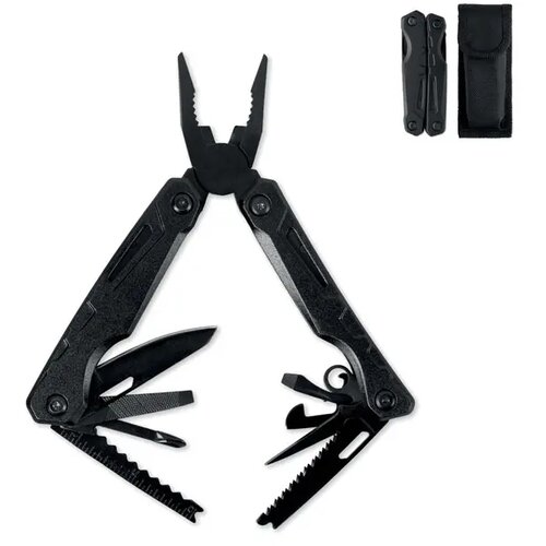 13-in-1 opvouwbare multitool Blaquin zwart