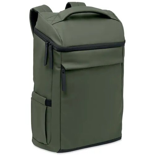 15" pu laptop rugzak Boulder donker marinegroen