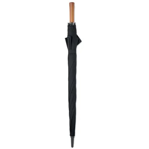 27" auto paraplu houten greep Rayna zwart