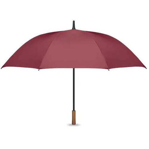 27" auto paraplu houten greep Rayna bordeaux