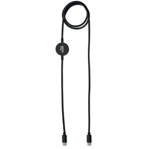 60w kabel & horloge-oplader Arger zwart