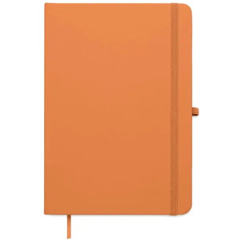 A5 gerecycled pu notitieboek Arcoloop oranje