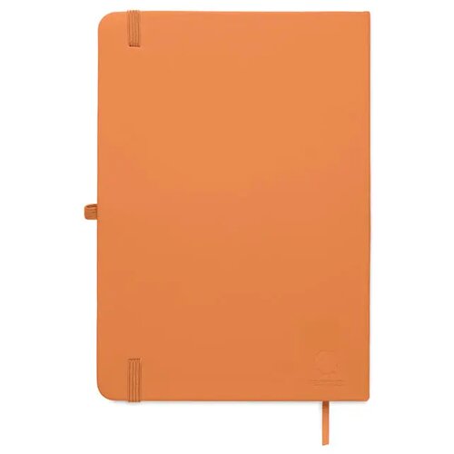 A5 gerecycled pu notitieboek Arcoloop oranje