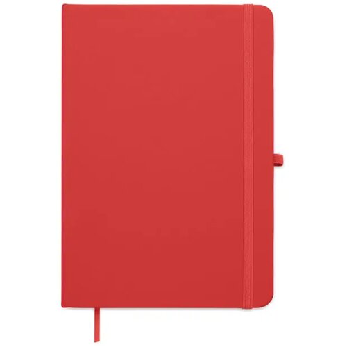 A5 gerecycled pu notitieboek Arcoloop rood