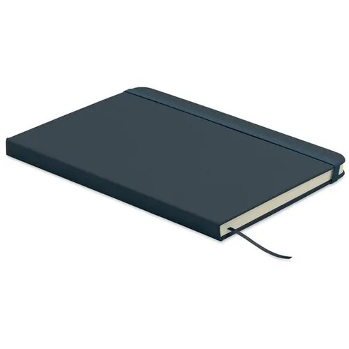 A5 gerecycled pu notitieboek Arcoloop marineblauw