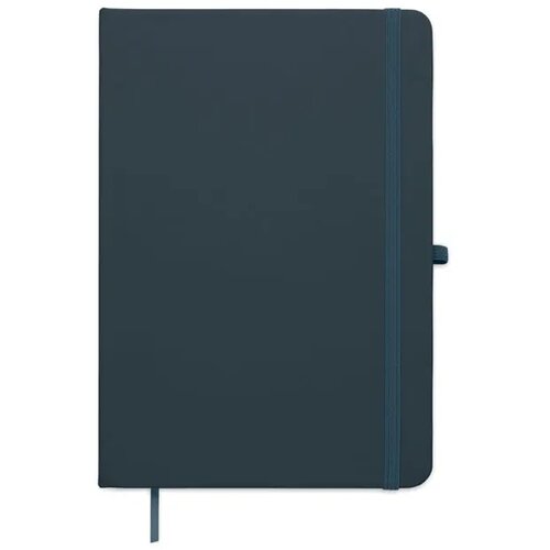 A5 gerecycled pu notitieboek Arcoloop marineblauw