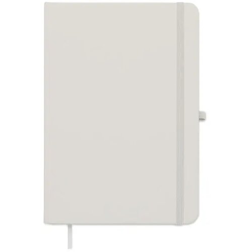 A5 gerecycled pu notitieboek Arcoloop wit