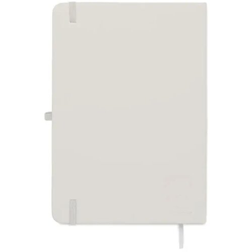 A5 gerecycled pu notitieboek Arcoloop wit