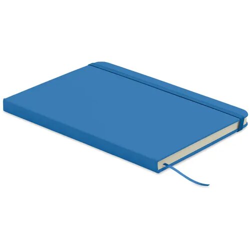 A5 gerecycled pu notitieboek Arcoloop royal blauw