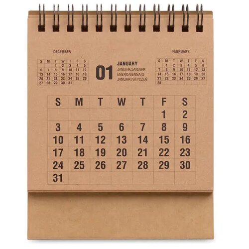 Bureaukalender voor 4 jaar Years beige