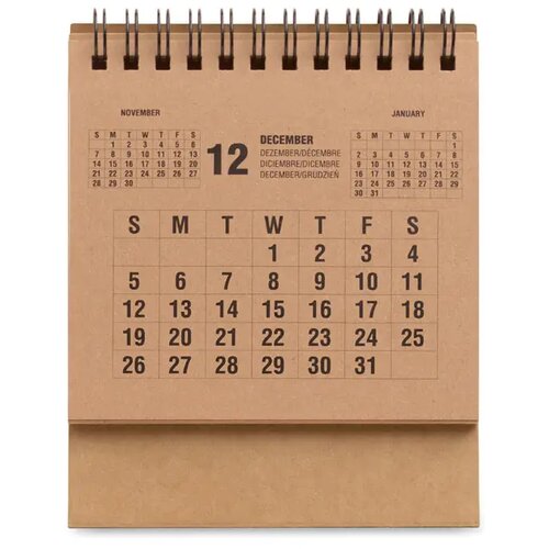 Bureaukalender voor 4 jaar Years beige