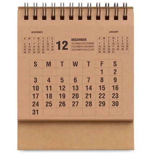 Bureaukalender voor 4 jaar Years beige