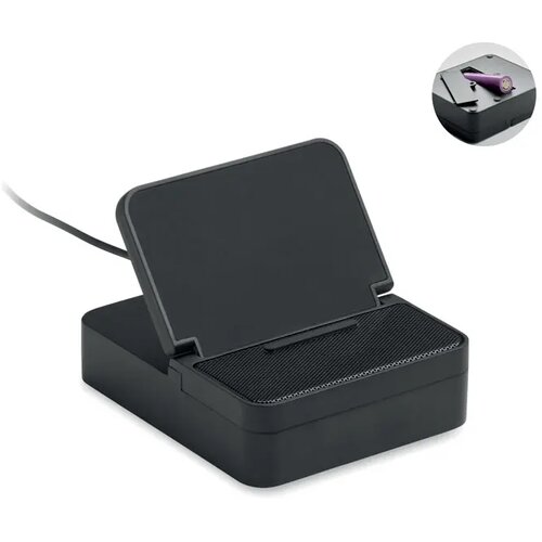 Draadloze speaker & lader 15w Chargebeat zwart