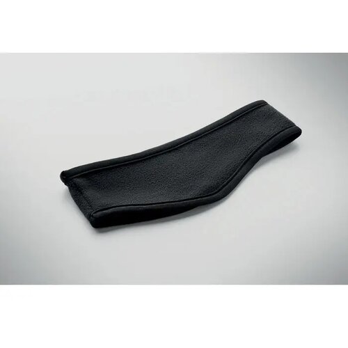 Fleece hoofdband Waves zwart